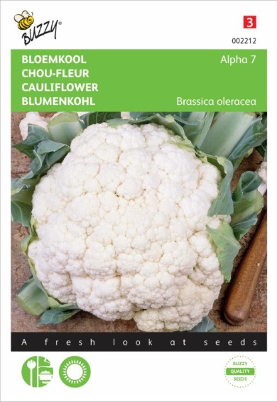 Cauliflower Alpha 7 (Brassica) 300 seeds BU